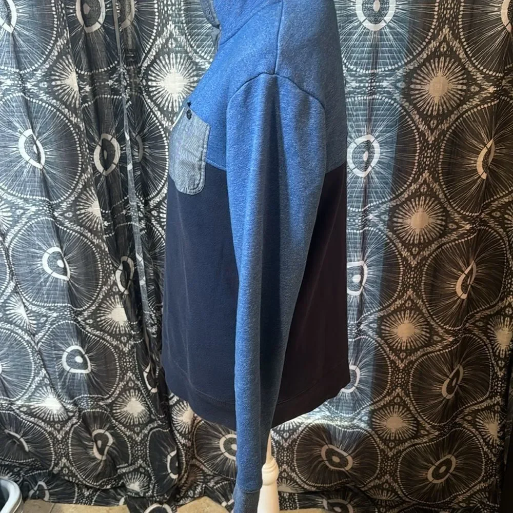 MARC ECKO Cut and Sew Blue Men’s Pullover Size Medium